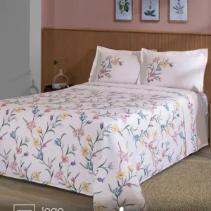 Jogo de Cama Casal 4 peças Döhler Iris