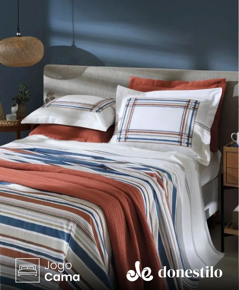 Jogo de Cama King 4 peças Döhler Antonella D