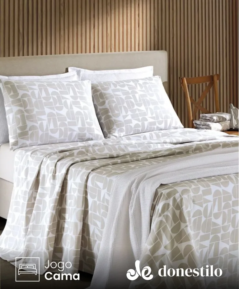 Jogo de Cama King 4 peças Döhler Petra