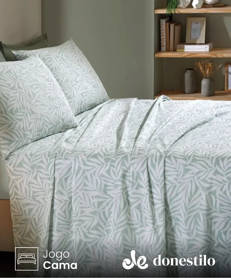 Jogo de Cama Queen 4 peças Döhler Palmira