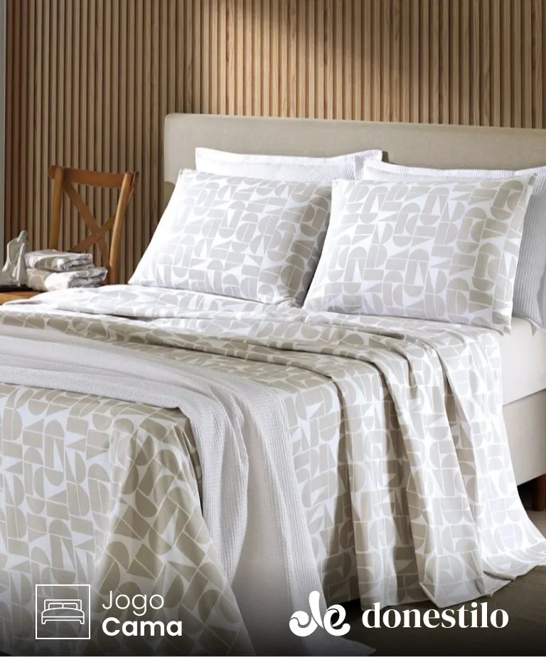 Jogo de Cama Queen 4 peças Döhler Petra