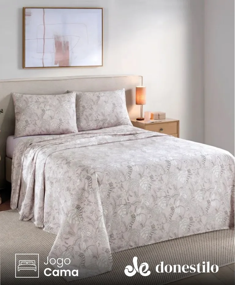 Jogo de Cama Queen 4 peças Pluma Döhler