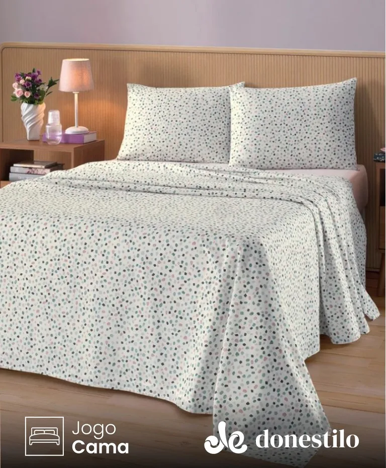 Jogo de Cama Queen 4 peças Döhler Serena