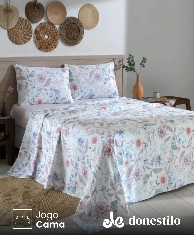 Jogo de Cama Queen 4 peças Döhler Stella