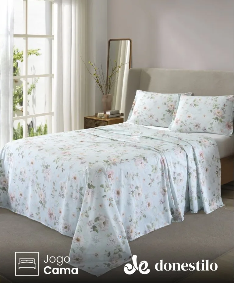 Jogo de Cama Queen 4 peças Döhler Tifanny
