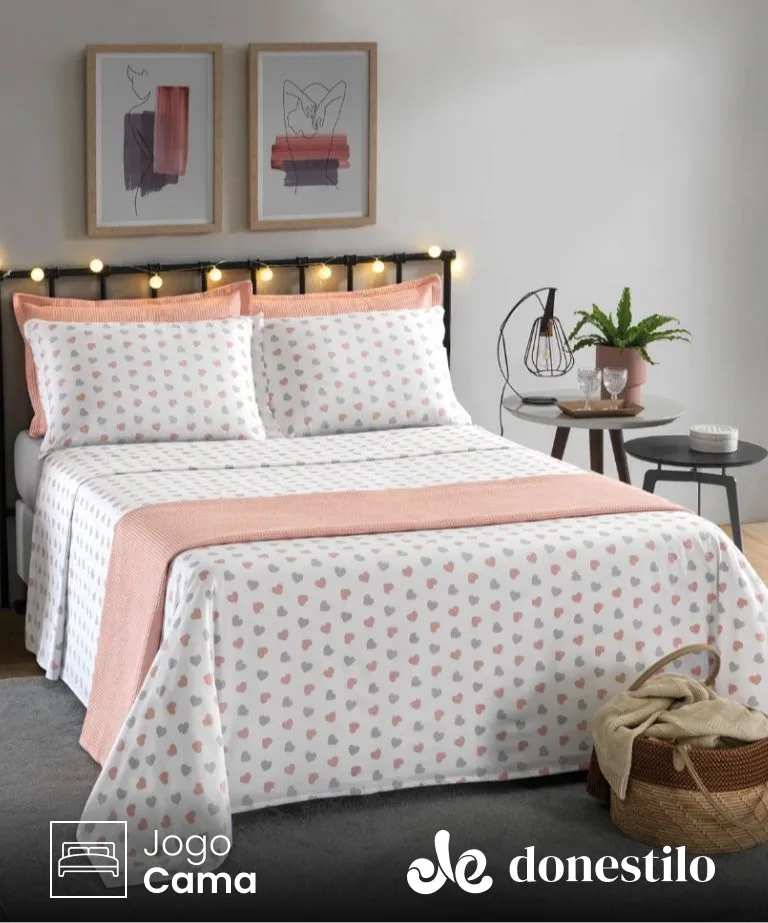 Jogo de Cama Queen 4 peças Döhler Vênus