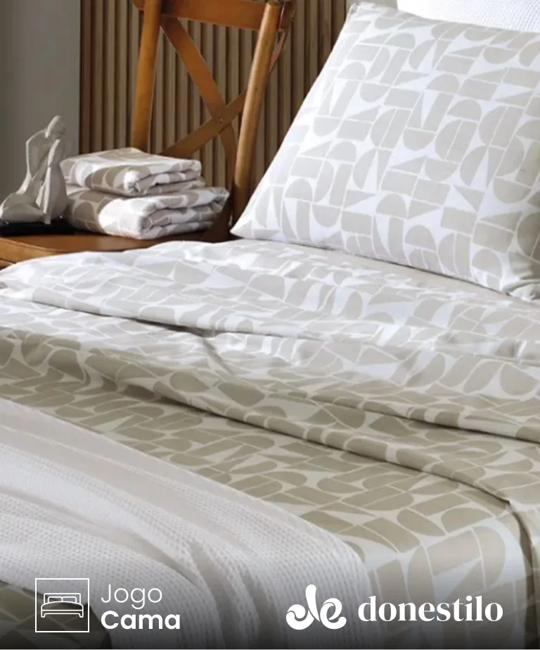 Jogo de Cama Solteiro 3 peças Petra Döhler