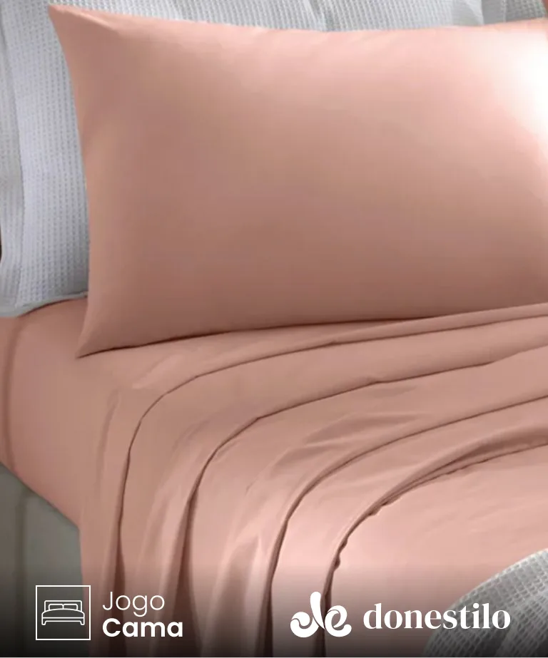 Jogo de Cama Solteiro 3 peças Döhler Priori Unicolor