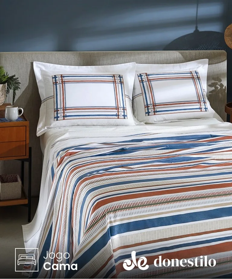 Jogo de Cama Casal 4 peças Döhler Antonella D