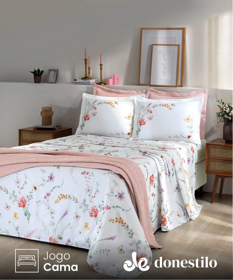 Jogo de Cama Casal 4 peças Susi Döhler
