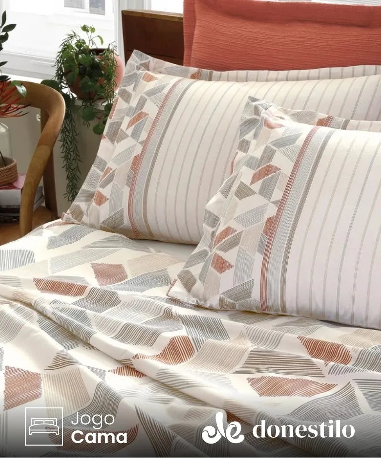 Jogo de Cama Solteiro 3 peças Döhler Elly