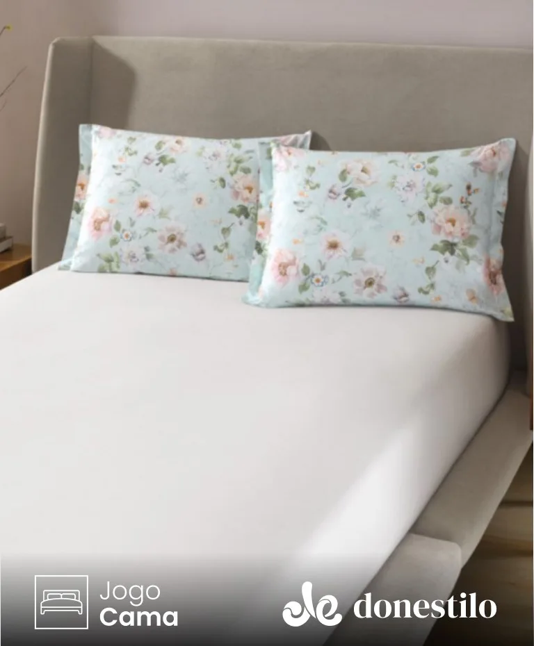Jogo de Cama Casal 3 peças Döhler Tifanny Jogo de Cama Casal 3 peças Döhler Tifanny