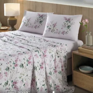 Jogo de Cama Casal 4 peças Döhler Clara