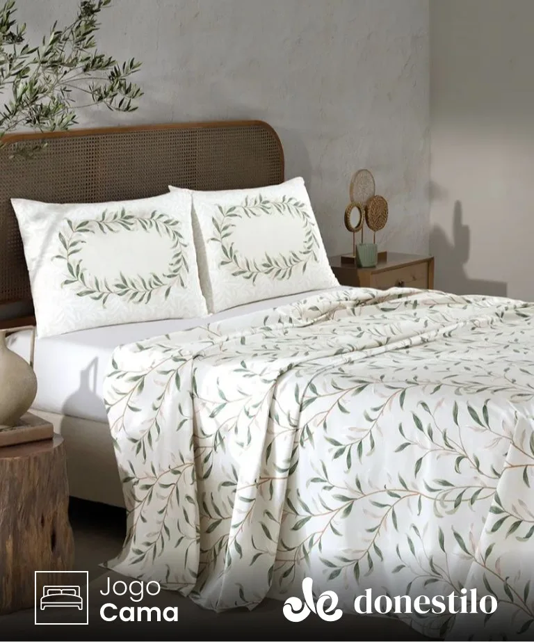 Jogo de Cama Queen 4 peças Döhler Maite Jogo de Cama Queen 4 peças Döhler Maite