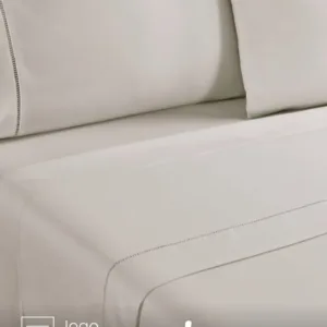 Jogo de Cama Queen Ponto Palito Liso 4 peças Jolitex